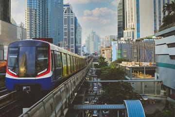 Bangkok BTS Skytrain One-Day Pass with Airport or City Pickup