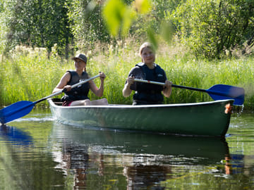 Canoeing Adventure on the River Pyhäjoki in Kemijärvi