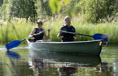 Canoeing Adventure on the River Pyhäjoki in Kemijärvi