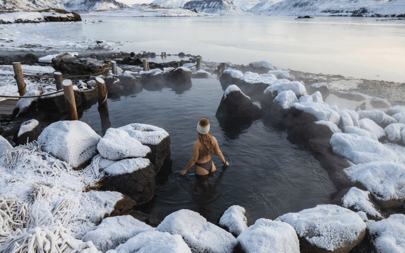 PRIVATE Glymur Waterfall Hike & Hvammsvík Nature Baths  5