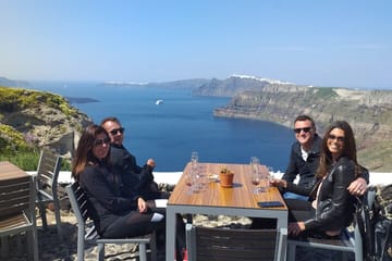 Santorini Wine Tasting Tour in Kamari and Megalochori