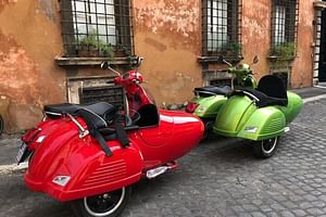 Rome Vespa Sidecar Private Tour