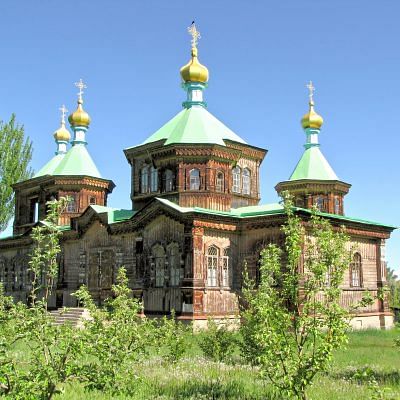 Church-in-Karakol Kyrgyzstan