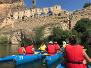 Kayaking in River Duraton Segovia 6