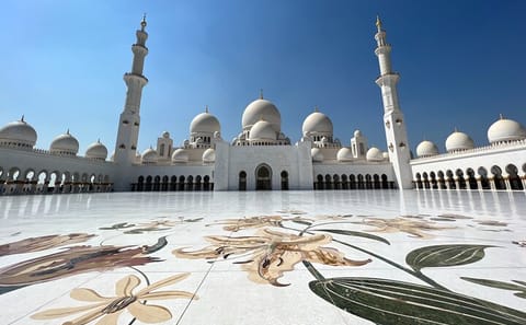 Sheikh Zayed Grand Mosque and Ferrari World Tour from Ras al-Khaimah