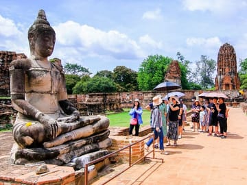 From Bangkok: Ayutthaya Temples Small Group Tour with Lunch