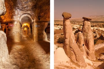 Cappadocia Day Tour from Istanbul: Explore Avanos and Derinkuyu