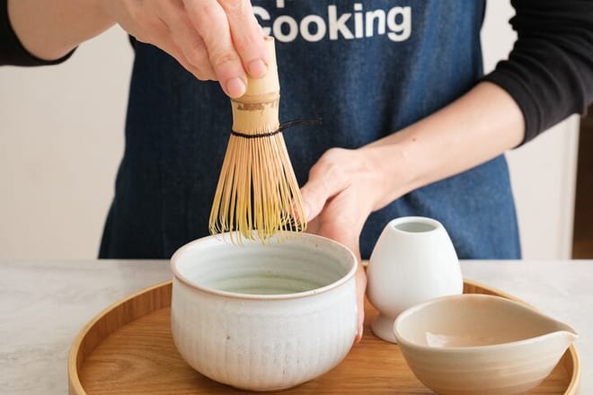 Japanese Sweets and Tea Experience with Local Supermarket Visit