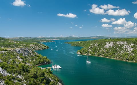 Krka Waterfalls Day Trip with Lake Cruise from Split