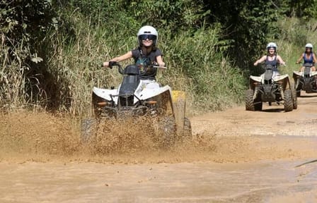 Private White River Rafting and ATV Tour from Ocho Rios