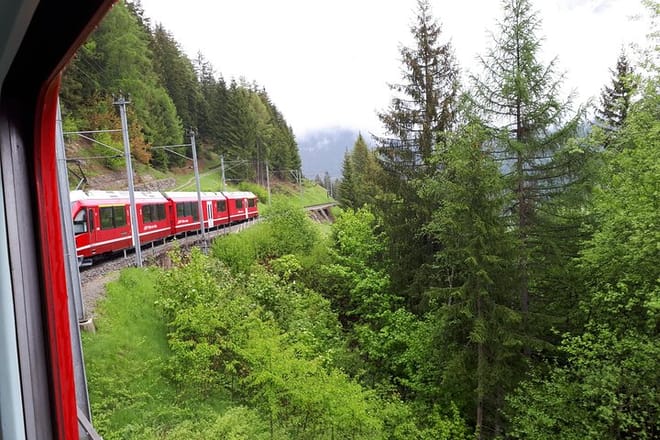 Bernina Train Tour, Swiss Alps & St Moritz From Milan 5