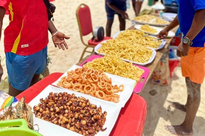 Nakupenda Beach Sea food lunch