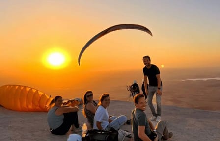 Paragliding Adventure in Aguergour, Morocco's Atlas Mountains