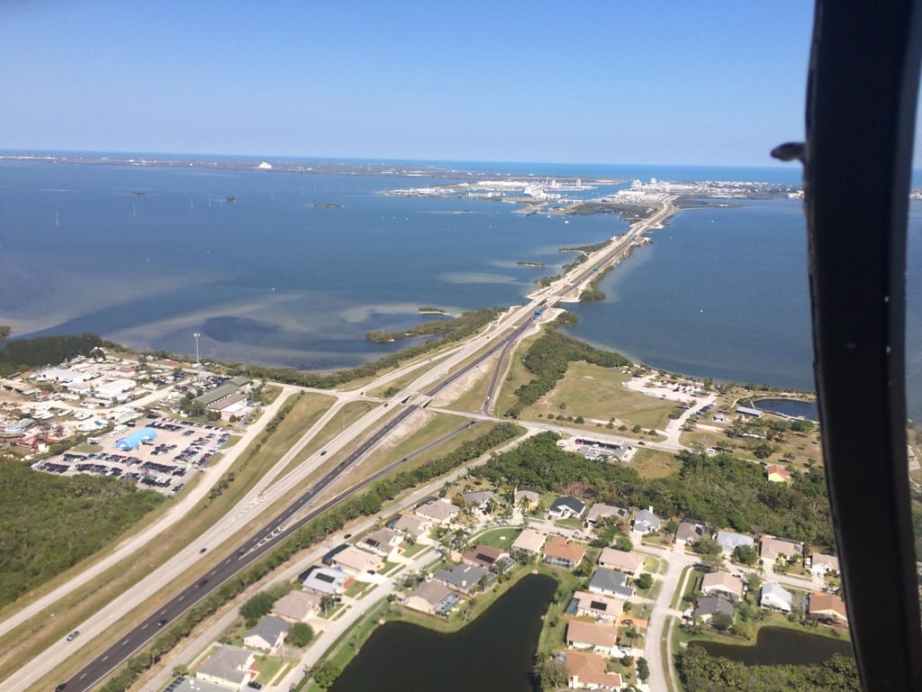Take a thrilling 85 Miles Helicopter Tour Port Canaveral Shuttle Runway & Space coast 3