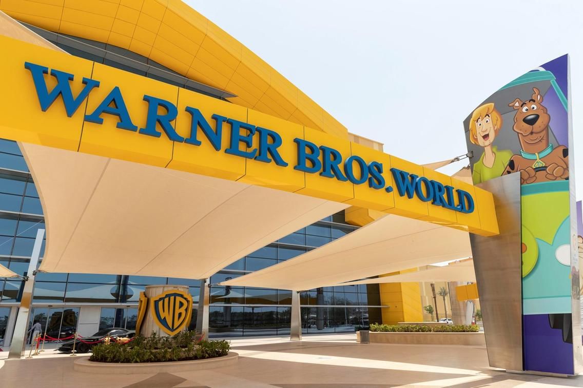 Warner bros Abu Dhabi visit with Daytur
