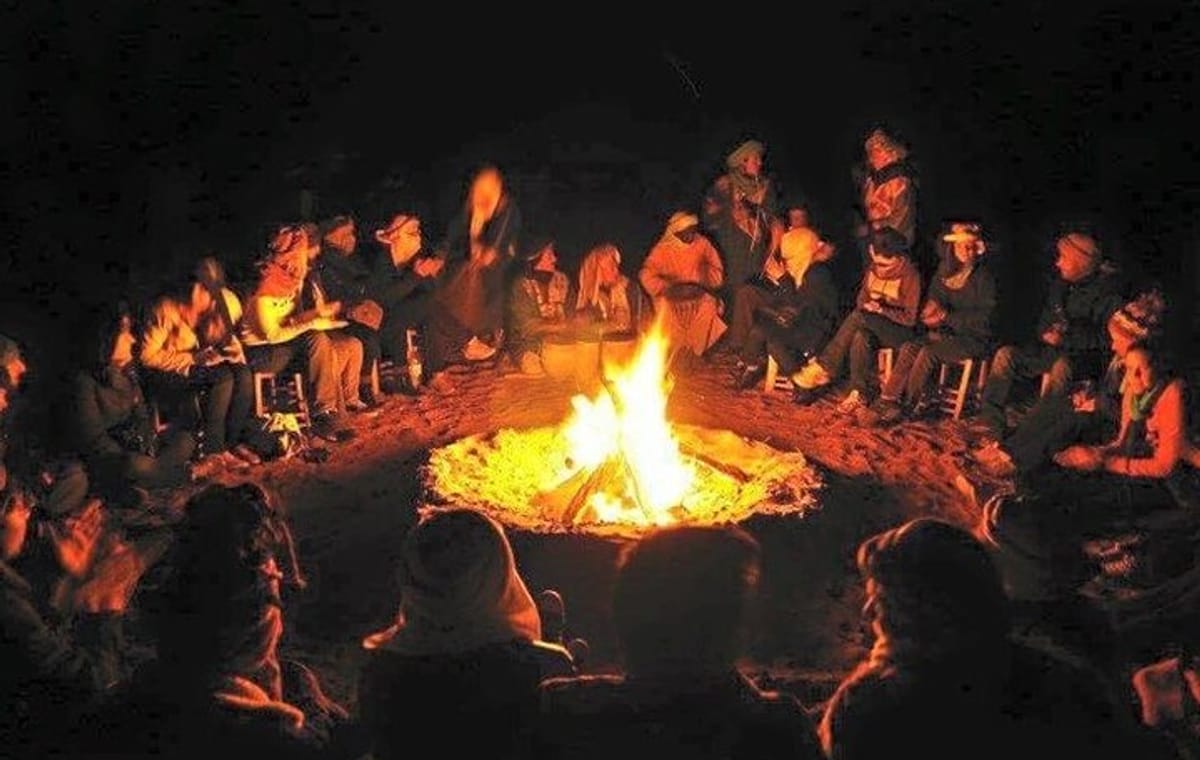 Agafay Desert Sunset Camel Ride with Dinner Show