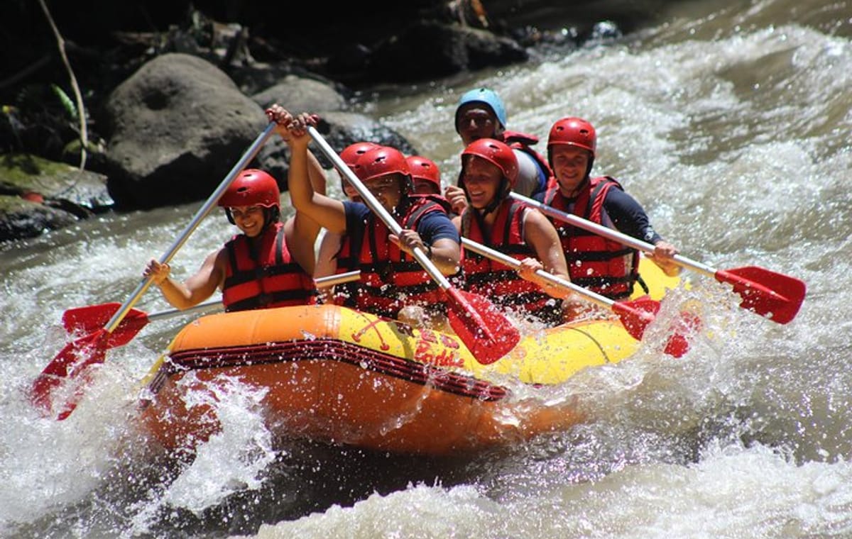 White Water Rafting on the Ayung River from Ubud