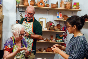 Pottery Making Workshop at Yoma in Marrakech