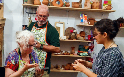 Pottery Making Workshop at Yoma in Marrakech