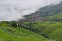 Pingan terraces fields