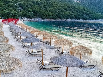 Captain Corelli Beach and Sea Caves Self-Drive Tour in Karavomylos