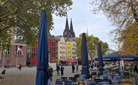 Cologne panorama with free time in Düsseldorf