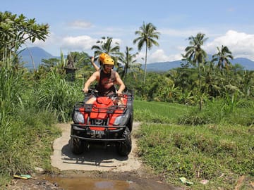 Bali Quad Bike Adventure Tour in Abiansemal with Transfers