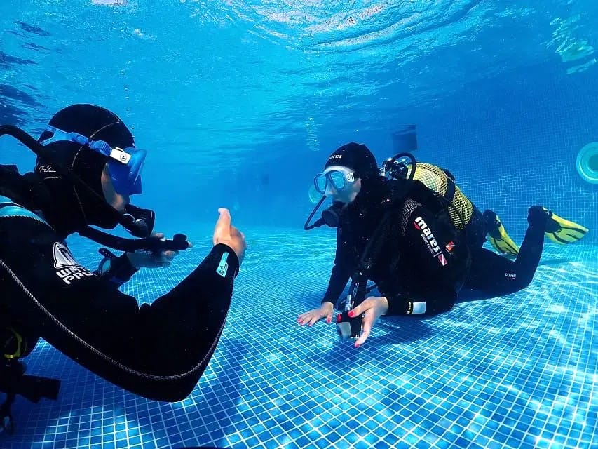 padi open water course madeira funchal ssi diving scuba