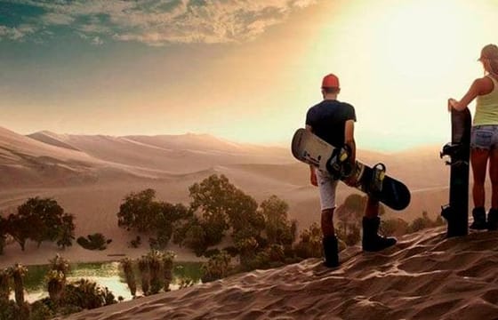 Lim-02 : Islas Balletas Island + Oasis of Huacachina – Golden Sunset Escape