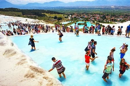 Discover Pamukkale: Hot Springs & Hierapolis Tour from Izmir