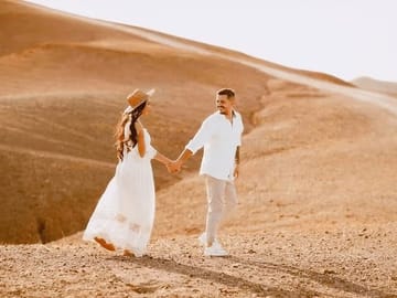 Agafay Desert Quad Bike, Camel Ride & Dinner Show from Marrakech