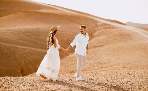 Agafay Desert Quad Bike, Camel Ride & Dinner Show from Marrakech