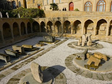 Baku old city tour-baku-city-tour_baku_city_tour_walking_tour_old city baku_old building-architecture-flame tower