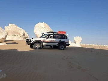 White and Black Desert 2-Day Private Tour from Cairo