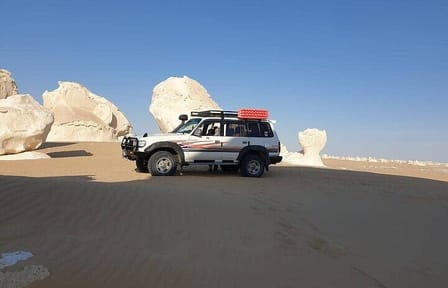 White Desert & Black Desert 2-Day Private Tour with Camping
