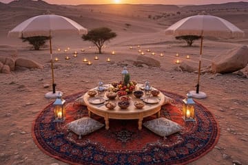 Sunset Picnic Experience in Agafay Desert near Marrakech