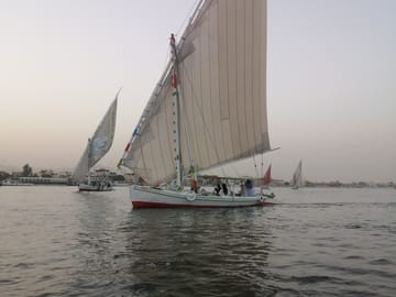 Sunset Felucca Sailing Tour on the Nile in Luxor