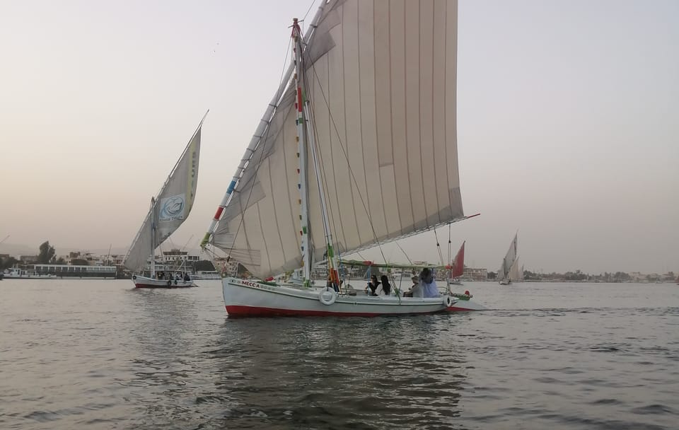 Sunset Felucca Sailing Tour on the Nile in Luxor