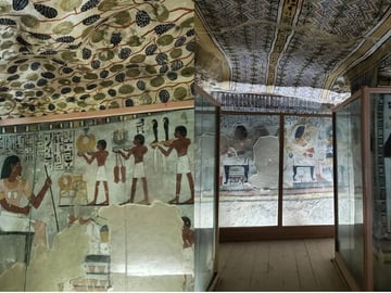 Explore the Nobles Tombs, Medinat Habu & Sunset Feluca Boat Ride