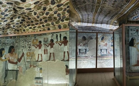 Nobles Tombs and Madinat Habu Temple Private Tour with Sunset Sailing