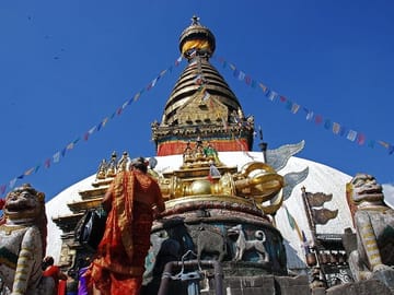 Private Tour of Kathmandu Durbar Square and Swayambhunath Stupa