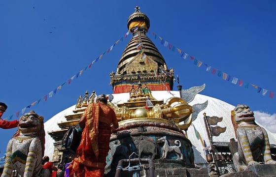 Private Trip: Kathmandu Durbar Square and Swayambhunath Stupa