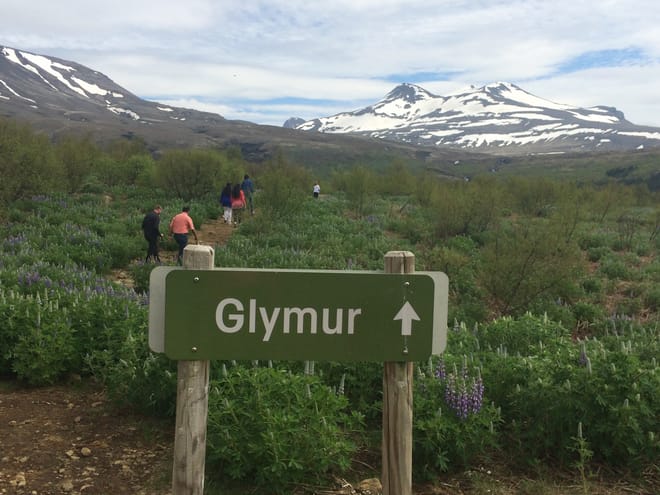 PRIVATE Glymur Waterfall Hike & Hvammsvík Nature Baths  2