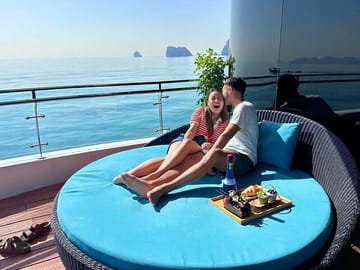 Cat Ba: Spectacular Lan Ha Bay Sunset on D’Charme Luxury Cruise