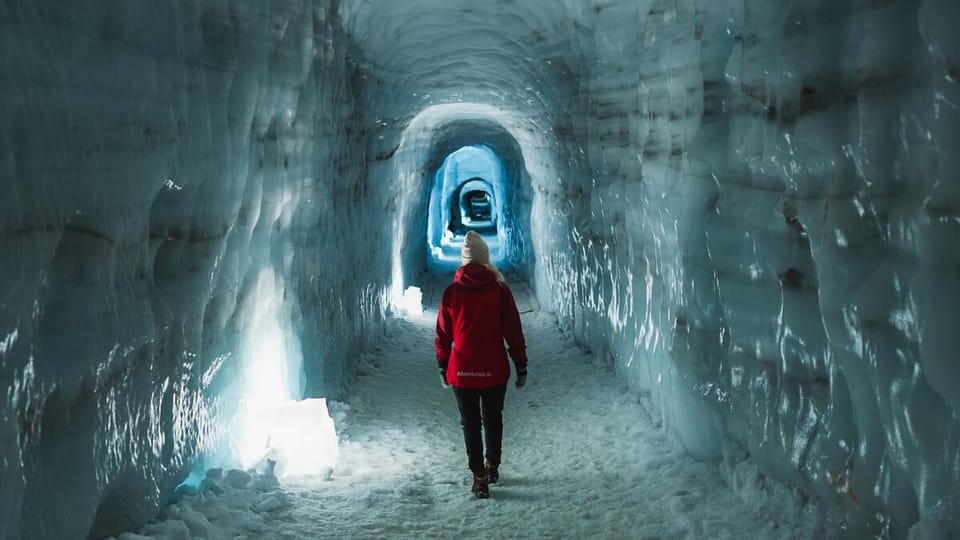 Into the Glacier makes sense from Húsafell, and only just from Reykjavík