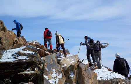 Mount Kenya Trekking Through Sirimoni-Chogoria Route