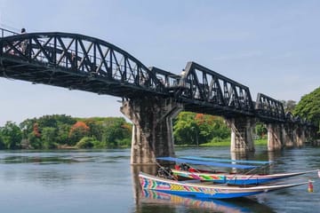 Kanchanaburi’s WWII Historical Sites & Erawan Waterfall