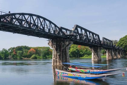 Kanchanaburi’s WWII Historical Sites & Erawan Waterfall