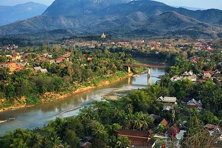 Hike and Kayak Through Scenic Nam Khan River Valley from Luang Prabang