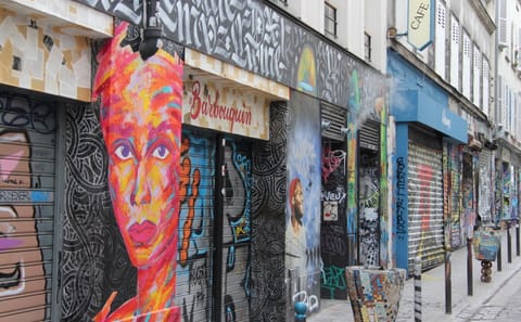 Walking Tour of Paris' Vibrant Street Art Scene